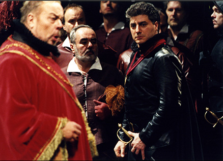 Jos Cura as Don Carlo, Vienna Opera Production, 2006.