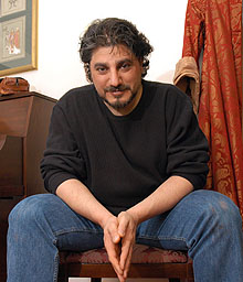 Jos Cura interview photo from NY Post 2005.