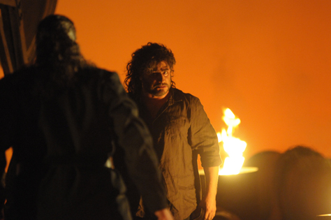  Jos Cura's  production of Samson et Dalila in Karlsruhe 2010.