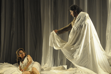  Jos Cura's  production of Samson et Dalila in Karlsruhe 2010.