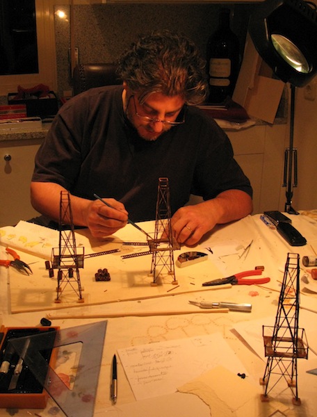 Jos Cura as stage designer and director in the 2010 Karlsruhe production of Samson et Dalila.
