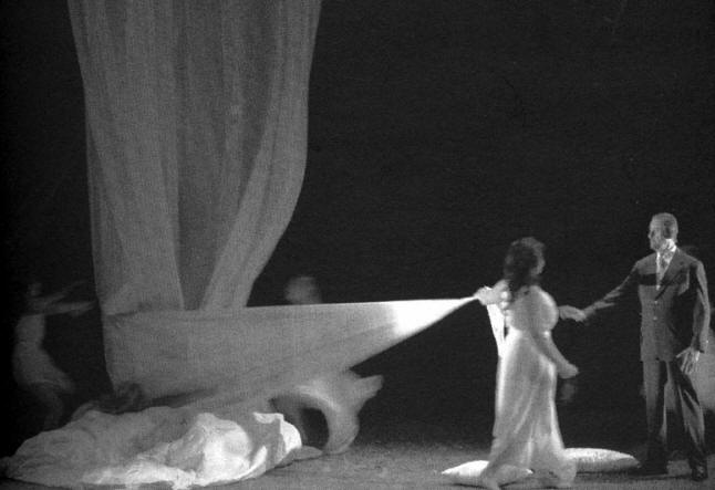  Jos Cura's  production of Samson et Dalila in Karlsruhe 2010.