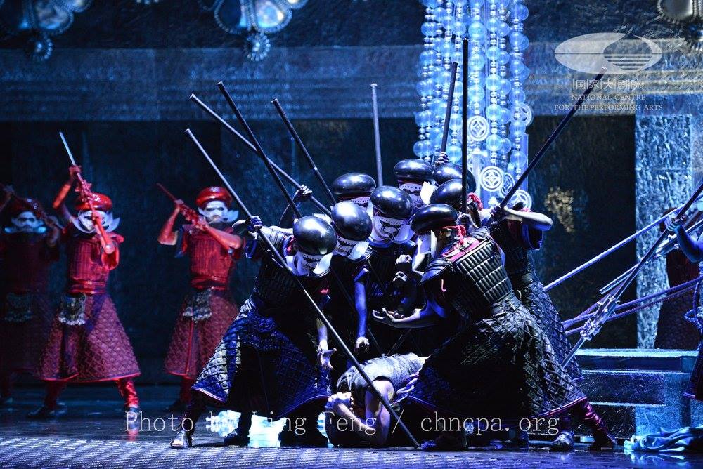 Jos Cura starring as Samson in the 2015 Beijing Opera production of Samsone et Dalila