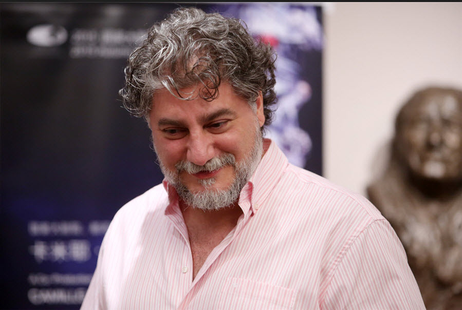 Jos Cura starring as Samson in the 2015 Beijing Opera production of Samsone et Dalila
