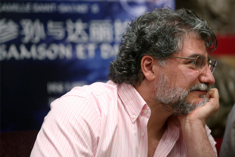 Jos Cura starring as Samson in the 2015 Beijing Opera production of Samsone et Dalila