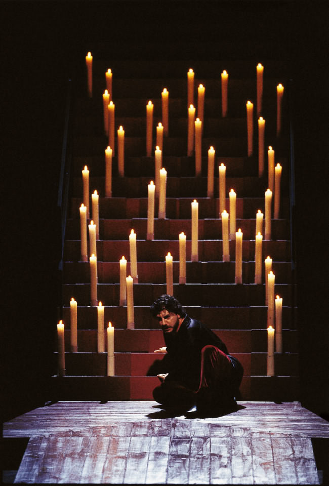 Jos Cura as Don Carlo, Zurich Opera Production.