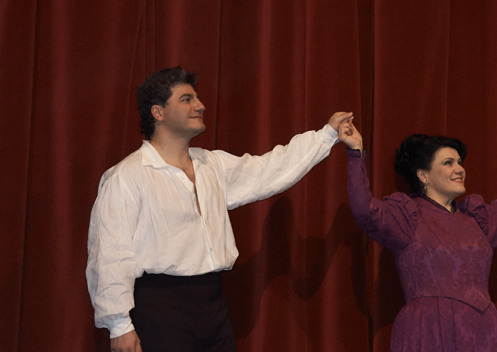 Jos Cura as Don Carlo, Vienna Opera Production, 2006.