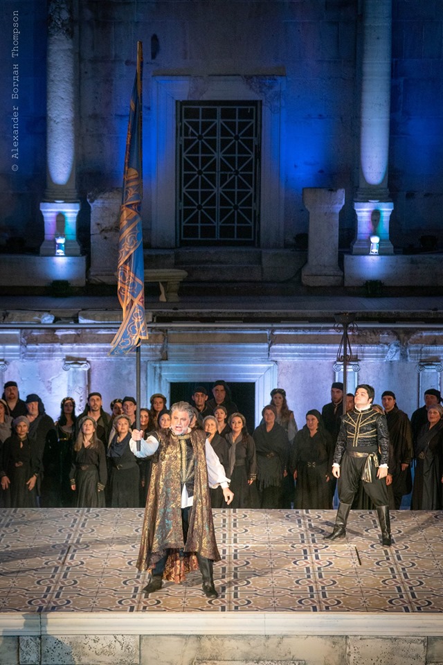 Otello in Plotdiv, July 2019, starring Jos Cura.