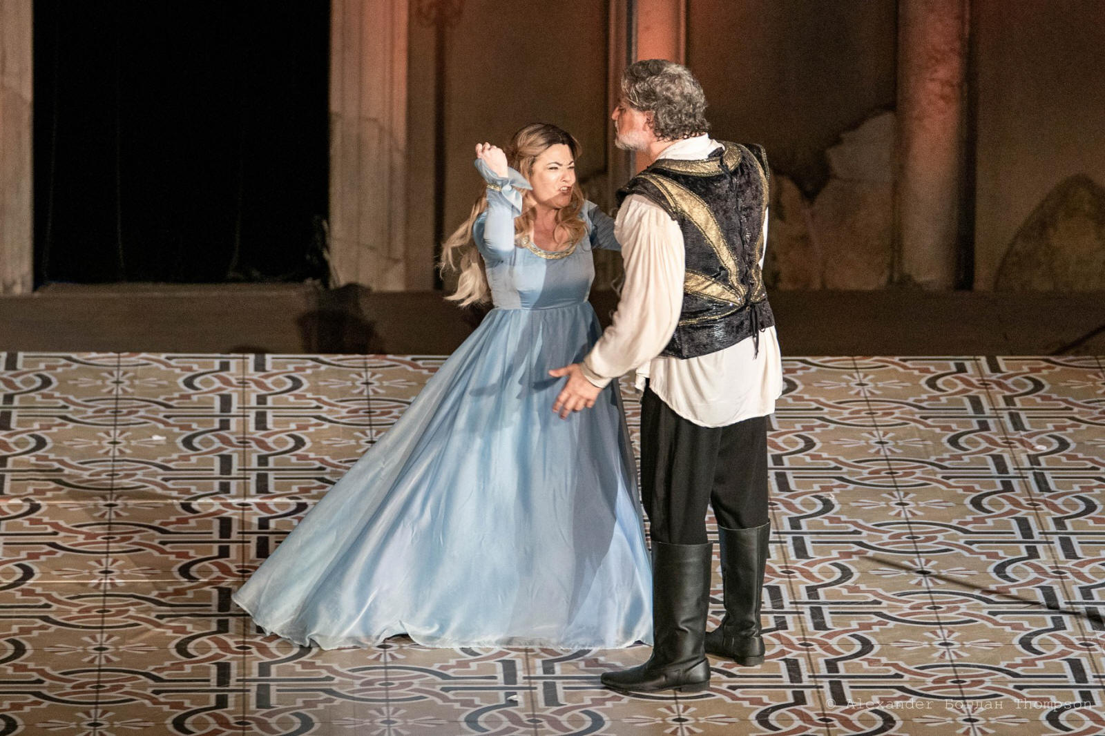 Otello in Plotdiv, July 2019, starring Jos Cura.