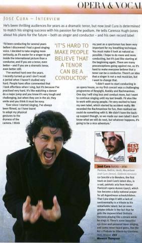 JC's latest magazine interview