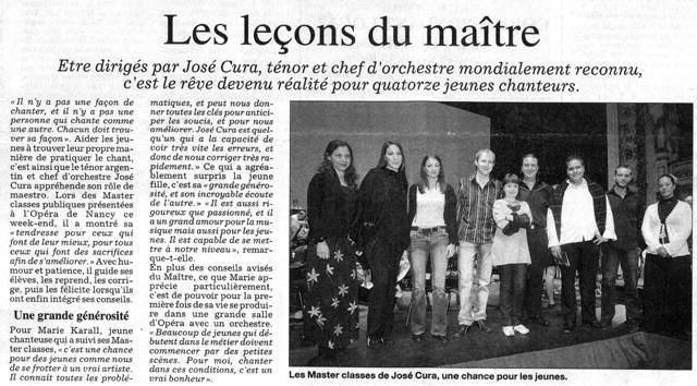 Nancy Master Class and Concert Sept 1 & 2 - from Hala