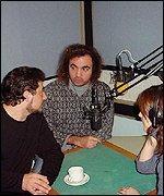 JC informal during on-air interview