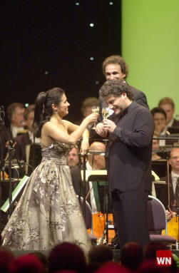 Jos Cura and Anna Netrebko in Halle 22 August 2007