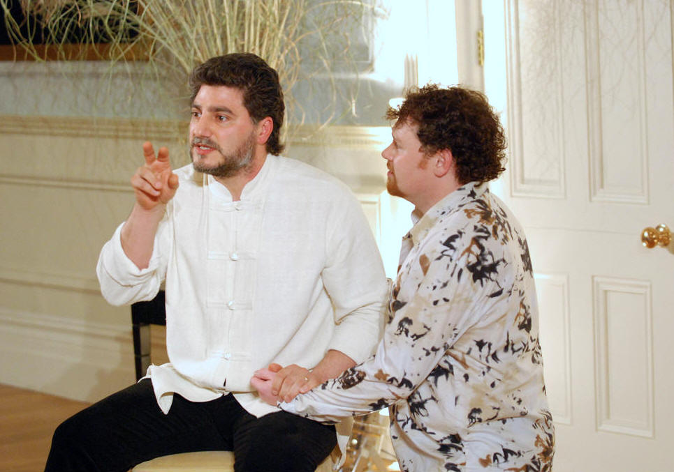 Maestro Jos Cura at the British Youth Opera Master Class, Spring 2007