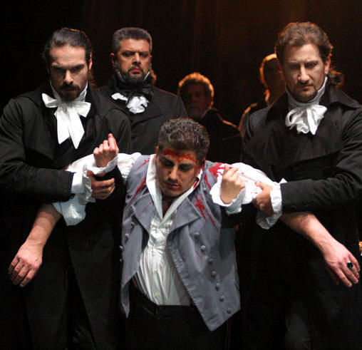 Jos Cura as Mario Cavaradossi - Tosca at Teatro Massimo, Palermo