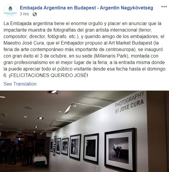 Jos Cura, Photography, 2019, Art Market Budapest.